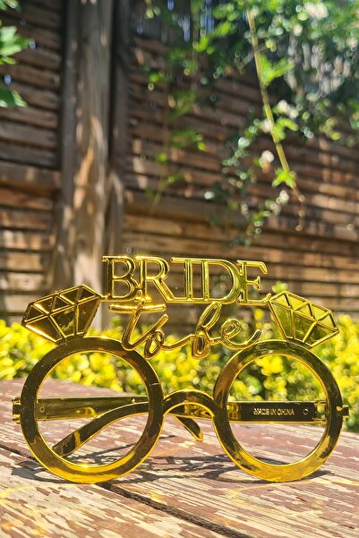 PEKSHOP GOLD Solitaire Model - Bride To Be Glasses