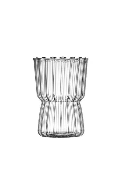 M Mimoza Park 360 Ml Heat Resistant Twisted Coffee Glass - Pinterest Presentation Glass