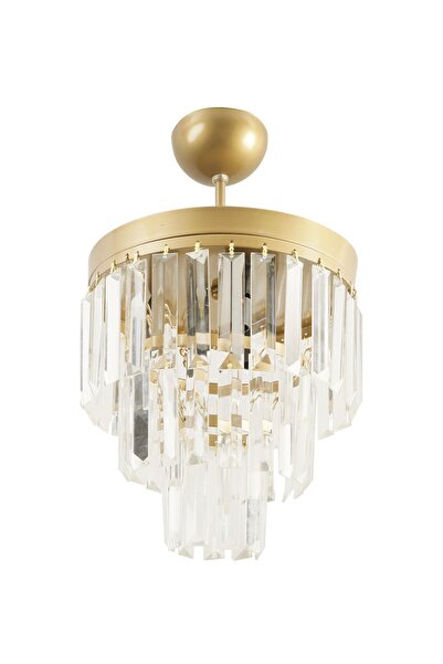 avizade (KAMPANYAYA ÖZEL) Lüks Eskitme Kristal Taşlı Modern Plafonyer Avize. Salon/mutfak/antre/oturma Odası