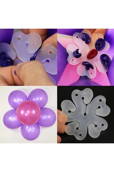 PARTİCİM SÜS EVİ Papatya Balloon Apparatus 6 Pieces