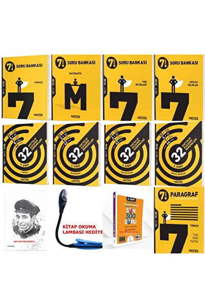 Hız Yayınları 7 Sınıf 2025 Yeni Nesil Soru Bankası + 32 Haftalık Denemeler + ...