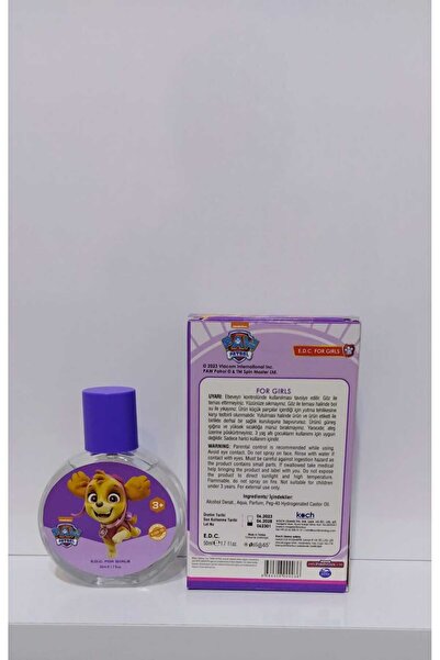 upucuz35 Paw Patrol Kız Çocuk Parfüm 50ml