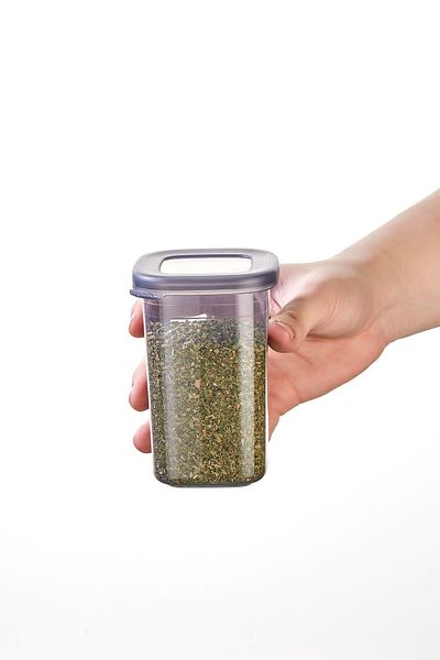 KATE HOME 450ml Spice Jar Set - 12 Pieces with Label and Leak Proof Lid