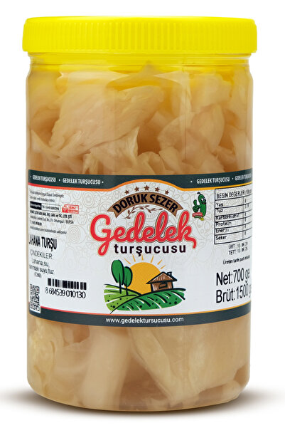 MEHMET SEZER TURŞULARI Gedelek Turşucusu Lahana Turşu 700 gram