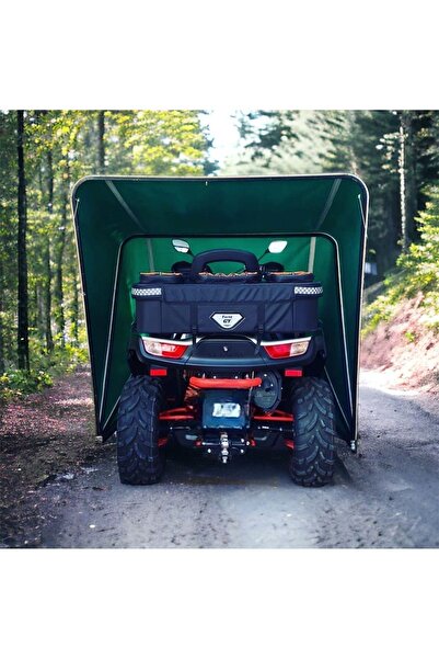 Kafkas Atv - 2 Motorluk Xxl Jumbo Model Uyumlu Motosiklet Garajı (kişiye Özel Logolu Ve Her Renk Üretim)