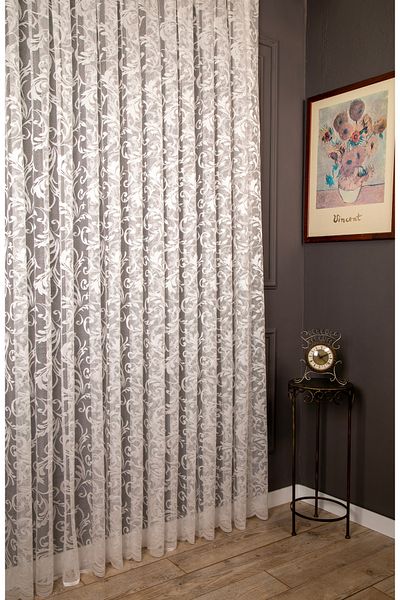 Evdepo Home Ready-to-Wear Extra-forced Tulle Curtain Single Wing