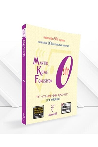 Karekök Yayınları 2024 - 2025 Müfredat Yeni Nesil MANTIK KÜME FONKSİYON 0 SOR...
