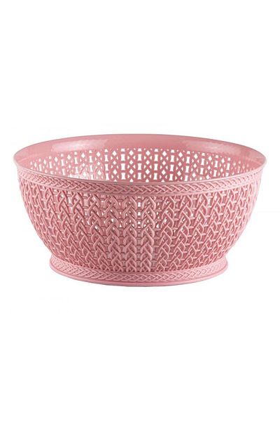 Global Ersat 3.5 Lt Round Knitted Basket - Round Knitted Belt