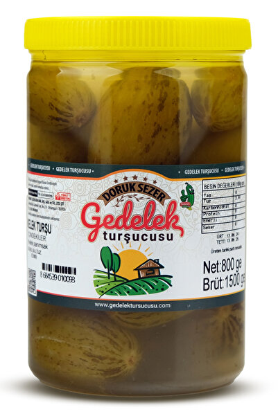 Genel Markalar Gedelek Turşucusu Kelek Turşu 800 Gram