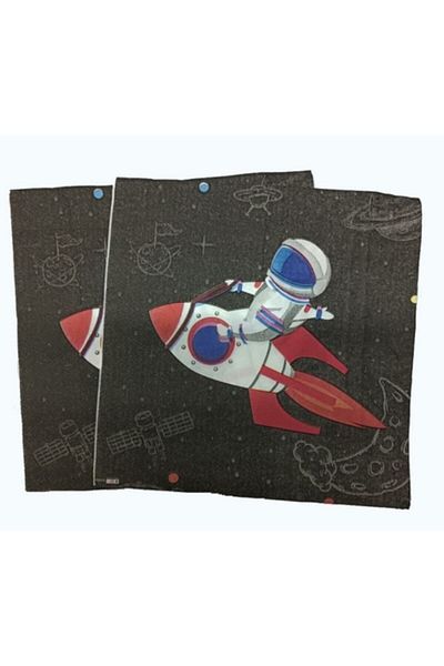 Deniz Party Store Χάρτινος χαρτοπετσέτας με θέμα Space Astronaut 33X33 CM 16 ΤΕΜ