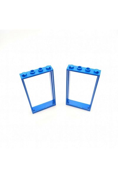 LEGO Original Accessory Custom Moc Door City Building 1 X 4 X 6 Blue Door 2 Pieces Will Be Sent