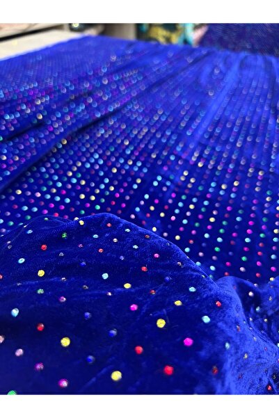 OsmanKumaşDantel Taşlı İpekli Kadife