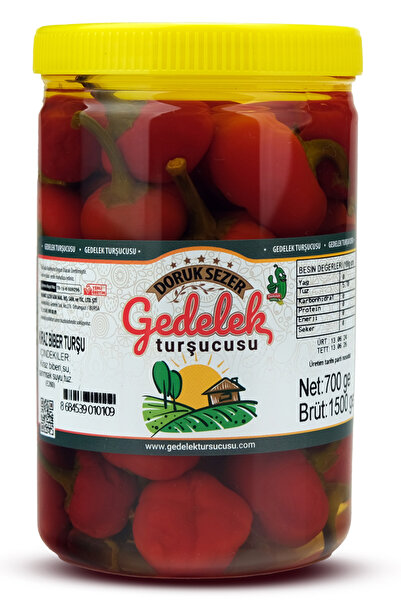 Genel Markalar Gedelek Turşucusu Kiraz Biberi Turşu 700 gr