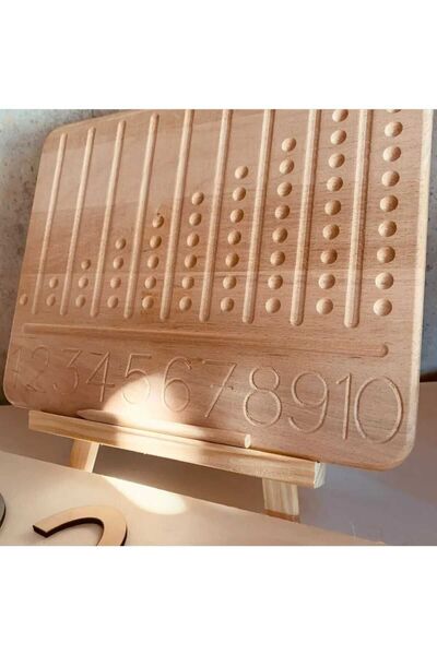 WOODTOY'S ORGANİK OYUNCAK DÜNYASI العداد الرقمي للمواد التعليمية مونتيسوري