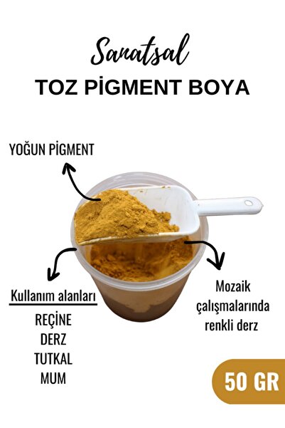 Sanatsal Mozaik Toz Pigment Boya