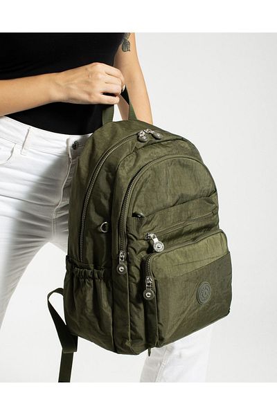 GP GUES POLO Unisex Megaboy School Bag - Multi-Compartment
