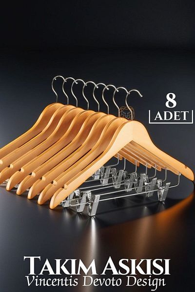 Transformacion طقم حمالة جاكيت تنورة بنطلون مشبك 8 قطع تصميم فنسنتيس ديفوتو