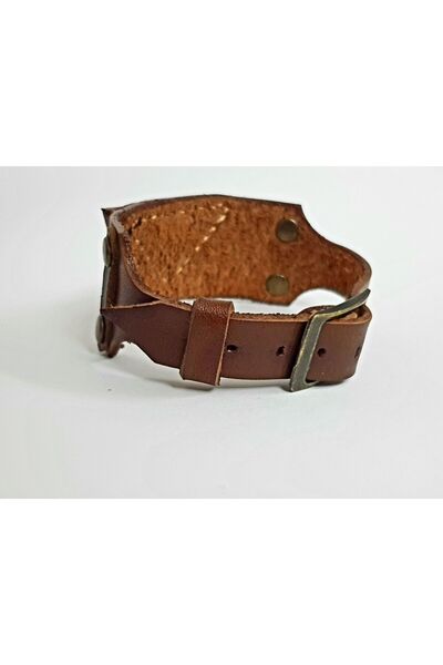 aysefe Gerçek Deri El işçiliği Cevşen-i Kebir Bileklik