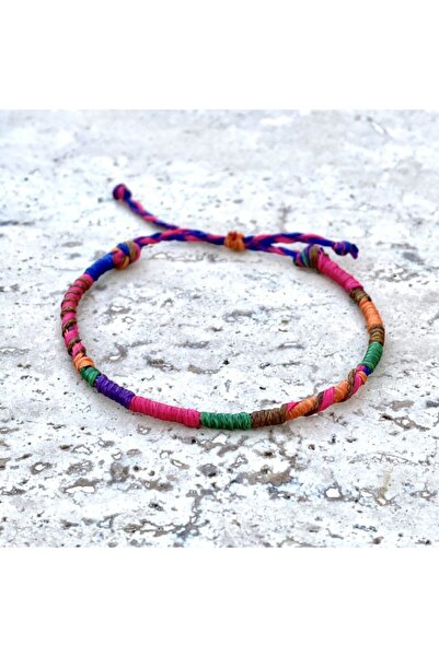 Koza İstanbul Rainbow Ip Bileklik