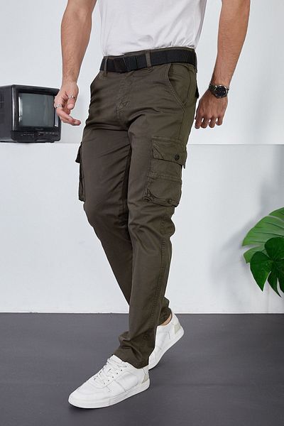 İMPOSİNG Men's Pocket Cargo Pants Relaxed Cut Lycra new season