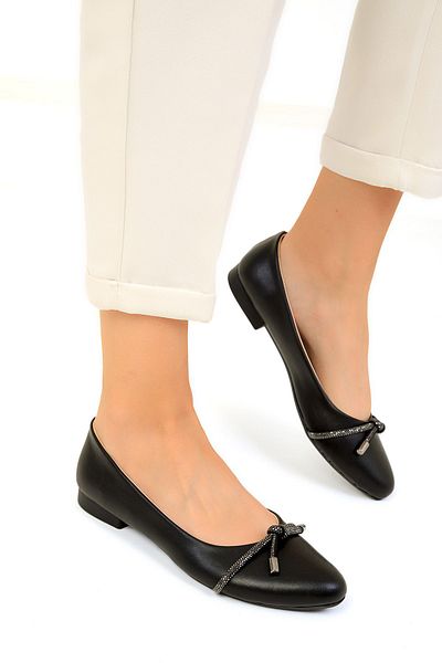 SOHO Women's Black Ballerinas - Model 19415