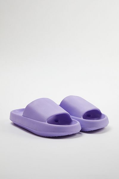 TRENDYOL SHOES Lilac Flatform Women's Pool Slippers Takss24Te00013