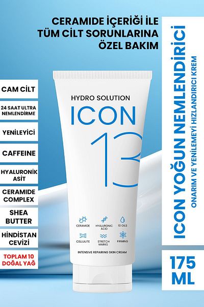 PROCSIN Hydro Solution Icon - 175 ml Intensive Moisturizing and Accelerating Cream