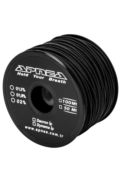 Apnea Dacron Makarada 1,80mm --- --- 50mt Siyah 1ad.