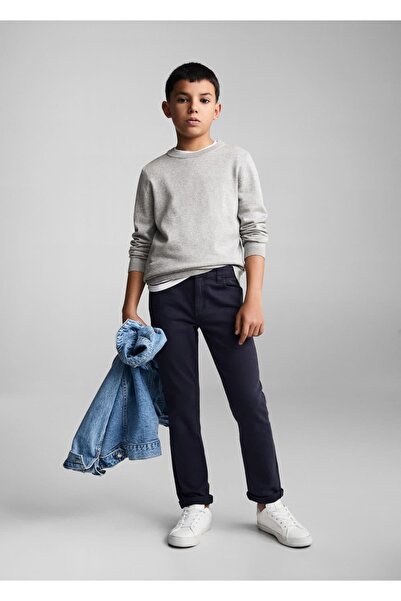 MANGO Kids Pullover aus Baumwollstrick