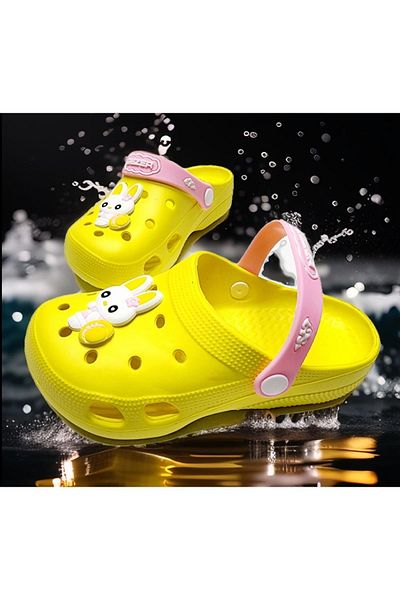 GEZER Sandale pentru copii Eva Rabbit Figured - Papuci pentru plajă, mare, piscină