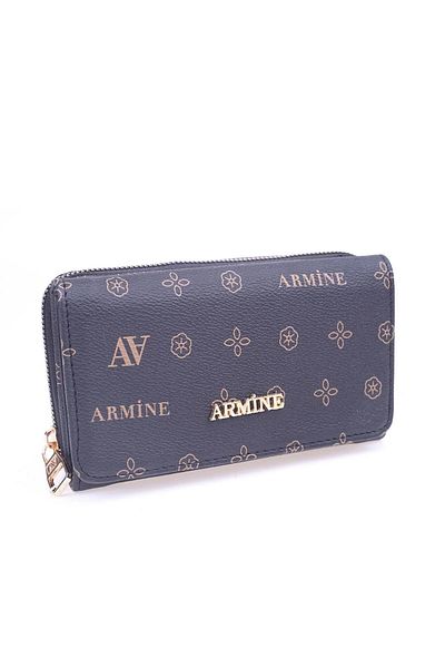 Armine C12 Women's Wallet - Black Printed