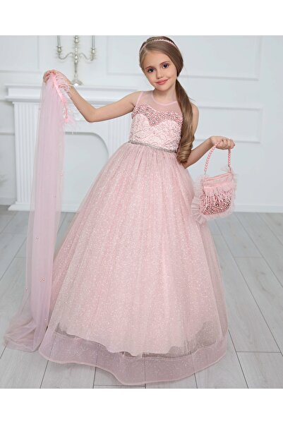 ugurbocegicocukdunyası Set of 5 - Ladybug Children's Evening Dress with Cloak