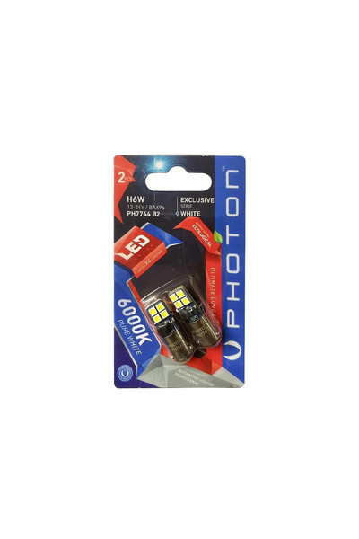 Photon H6w 12-24v Exclusive Canbus 2'li Blister Led