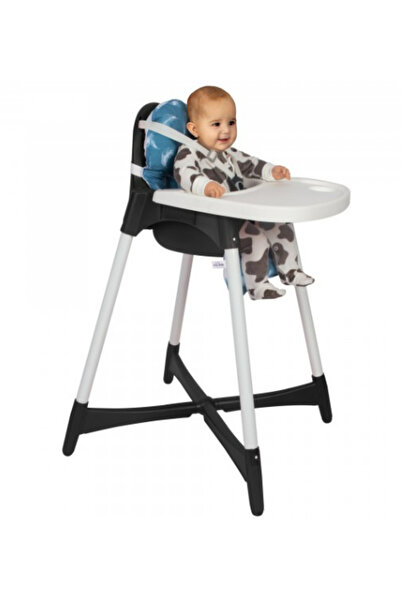Sevi Bebe 150.91 Baby High Chair - Feather Patterned Cushion