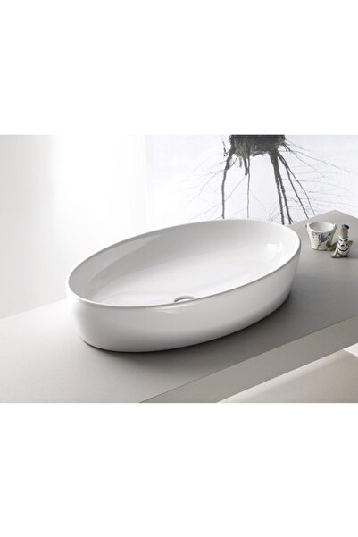 Turkuaz CERASTYLE ONE TEZG.ÜSTÜ LAVABO 67X42CM 076200