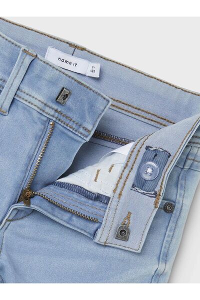 Name it Džínové šortky Slim Fit Dlouhé