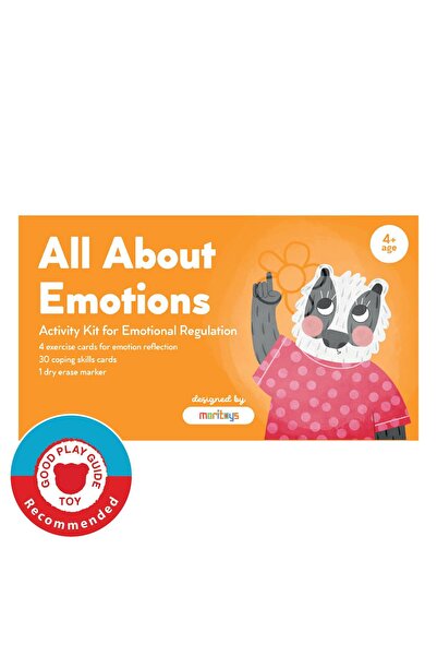 moritoys All About Emotions: Duyguları Tanıma, Ifade Ve Regülasyon Kiti - Ingilizce Oyun