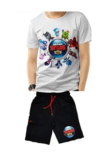 LİN GRUP Set tricou cu imprimeu Brawl Stars