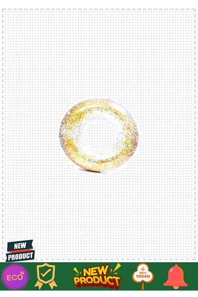 OMZ Isc56274 107cm Glitter Patterned Bagel - Girl's Boy's Toys Educational Toys
