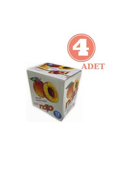 NAZO ŞEFTALİ AROMALI TOZ İÇECEK 4 LÜ PAKET