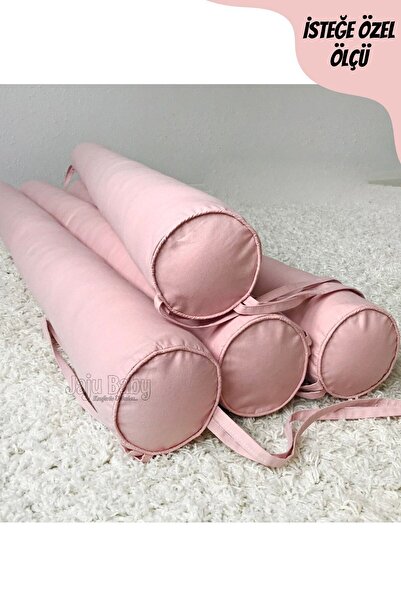 Jaju Baby Pudra Montessori Yatak Bariyer 60x120 Montessori/beşik Kenar Koruma...