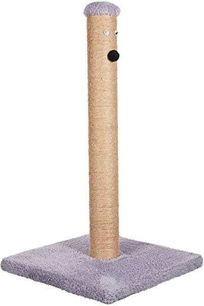 BRT Pet Gray Plush Cat Scratch Board - 52 cm