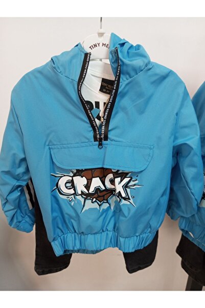 AKŞEN GİYİM Хлопчик - Дощовий комплект з флісовою підкладкою та джинсовими шт...