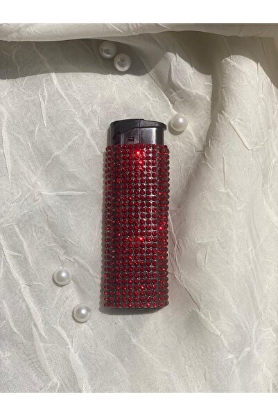 Zey Desing KIRMIZI TAŞLI ÇAKMAK (DOLUMU YAPILABİLMEKTE RÜZGARA KARŞI DAYANIKLI)