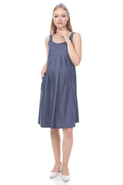 MİMBA Tensel Ince Kot Kumaş Hamile Jile