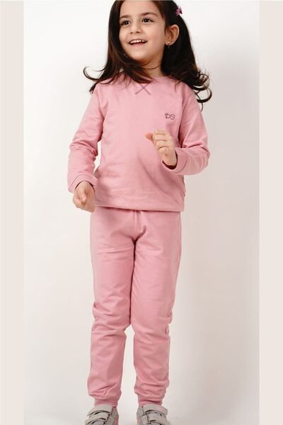 dubi baby Dusty Rose Ds Diamondstar Luksuzni bebi set trenerke bez štampe 5-6...