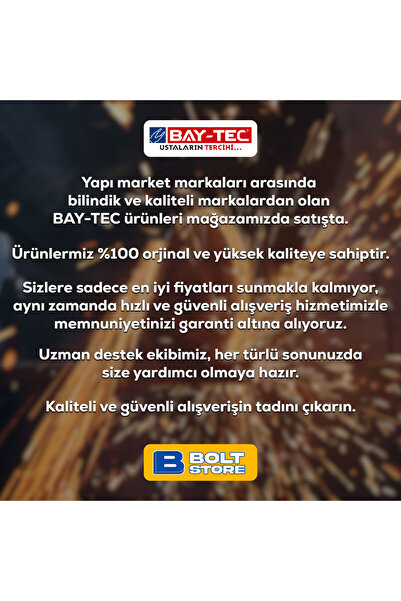 Baytec Sabit Tezgah Mengenesi | 125 mm