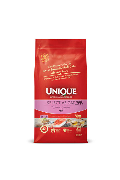 Unique Selective (Seçici) Yetişkin Kedi Maması Somonlu 1,5 kg