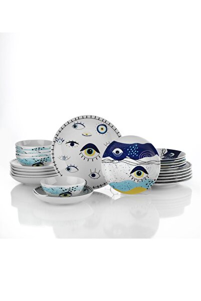 Kütahya Porselen Zeugma 18 Parça 6 Kişilik Yemek Seti