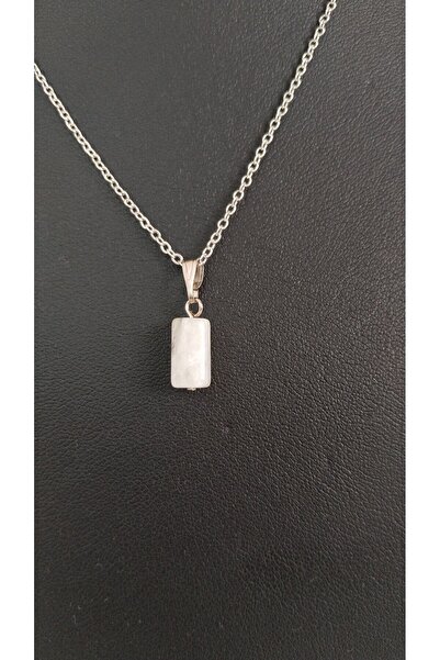 kuartz Ay Taşı Sertifikalı Kolye. Metabolizma Hızlandırma. Hakiki Taş